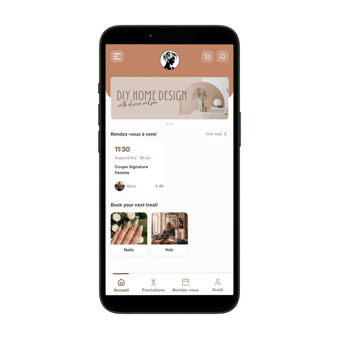 Nella tua app con il tuo marchio